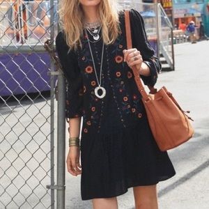 Sézane Embroidered Elise Dress